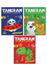 Tangram 3-6 Yaş Yükselen Zeka Yayınları