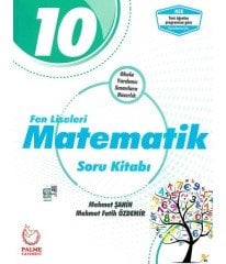 10.Sınıf Fen Liseleri Matematik Soru Bankası Palme Yayınevi