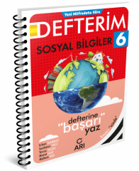 6. Sınıf Sosyal Bilgiler Akıllı Defteri Arı Yayıncılık