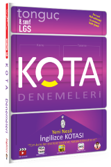 8. Sınıf KOTA Konu Taramaları İngilizce Kotası Tonguç Akademi
