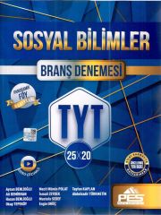 TYT Sosyal Bilimler Branş Denemesi Pes Yayınları