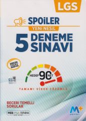 8. Sınıf LGS Spoiler 5 Deneme Sınavı Martı Okul Yayınları