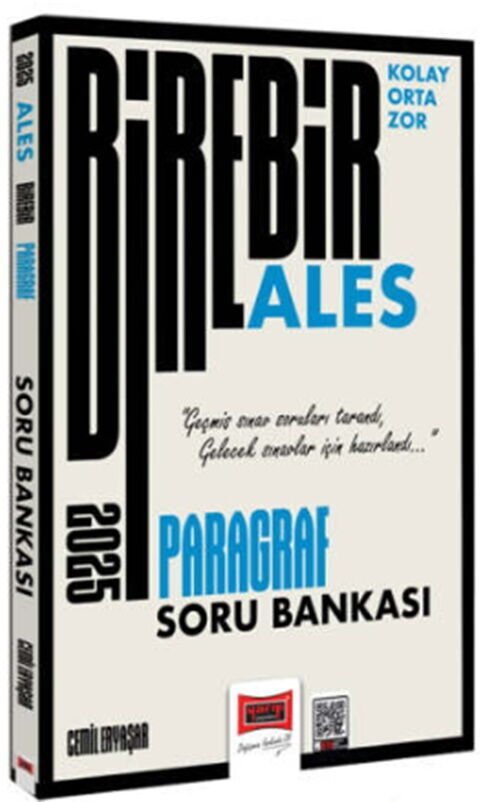 2025 ALES Birebir Serisi Kolay Orta Zor Paragraf Soru Bankası Yargı Yayınları