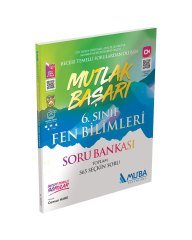 6.Sınıf Mutlak Başarı Fen Bilimleri Soru Bankası Muba Yayınları