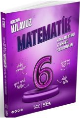 6. Sınıf Matematik Öğreten Kılavuz Konu Anlatımlı Etkinlikli Soru Bankası KVA Yayınları