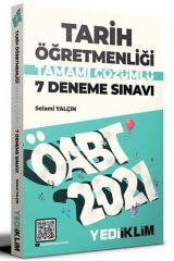 2021 ÖABT Tarih Öğretmenliği Tamamı Çözümlü 7 Deneme Sınavı Yediiklim Yayınları