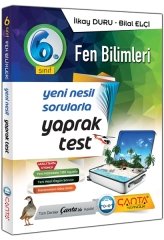 6 Sınıf Fen Bilimleri Yaprak Test Çanta Yayınları