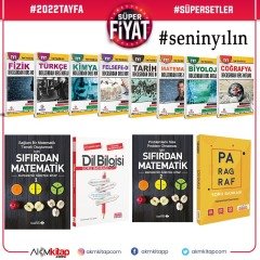 2022 Tayfa Dev Konu Seti ile Sıfırdan Adım Adım Öğreten Matematik 1 ve 2 ile AKM Paragraf Dil Bilgisi Soru Bankası Seti