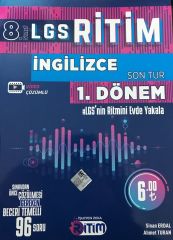 8. Sınıf LGS 1. Dönem İngilizce Ritim Son Tur İşleyen Zeka Yayınları