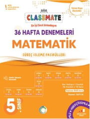 5. Sınıf Matematik Classmate 36 Hafta Denemeleri Okyanus Yayınları
