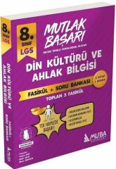 8. Sınıf LGS Din Kültürü ve Ahlak Bilgisi Mutlak Başarı Fasikül ve Soru Bankası Muba Yayınları