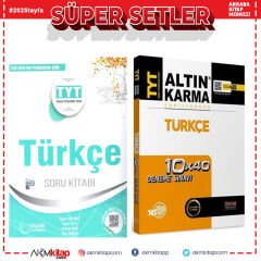 Palme TYT Türkçe Soru Bankası ve Altın Karma Deneme Seti 2 Kitap