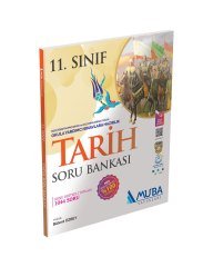 11.Sınıf Tarih Soru Bankası Muba Yayınları