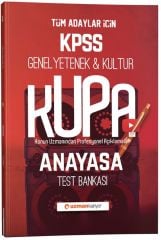 KPSS Genel Yetenek Genel Kültür Kupa Anayasa Test Bankası Uzman Kariyer