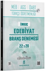 ÖABT MEB AGS Türkçe İmge Edebiyat 22x20 Branş Denemeleri Türkçe ÖABTDEYİZ