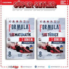 Son Viraj 8.Sınıf 1.Dönem Türkçe ve Matematik Deneme Seti 2 Kitap