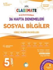 5. Sınıf Sosyal Bilgiler Classmate 36 Hafta Denemeleri Okyanus Yayınları