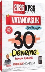 2026 KPSS Vatandaşlık Simülasyon 30 Deneme İndeks Akademi