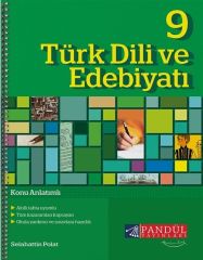 9. Sınıf Edebiyat Defteri Pandül Yayınları