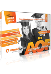 1.Sınıf 1.Yarıyıl Sosyolojide Araştırma Yöntem ve Teknikleri 1104 Uzman Kariyer Yayınları