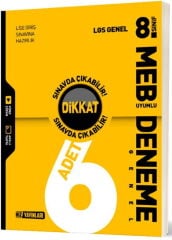 8. Sınıf LGS Genel 6 lı Deneme Hız Yayınları
