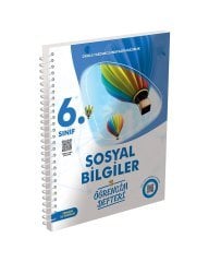 6.Sınıf Sosyal Bilgiler Öğrencim Defteri Murat Eğitim Yayınları