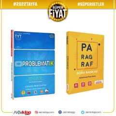 Tonguç Akademi Problematik ve Ankara Kitap Merkezi Paragraf Soru Bankası Seti 2 Kitap