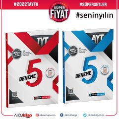 Pegem Yayınları TYT ve AYT Tamamı Çözümlü Deneme Seti 2 Kitap