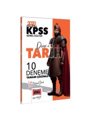2023 KPSS Divan-ı Tarih Tamamı Çözümlü 10 Deneme Yargı Yayınları
