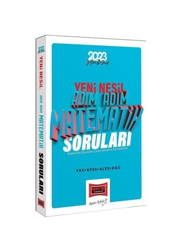 2023 KPSS YKS ALES DGS Yeni Nesil Adım Adım Matematik Soruları ve Soru Çözümlemenin Püf Noktaları Yargı Yayınları