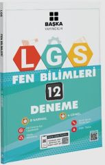 8. Sınıf LGS Fen Bilimleri 12 Deneme Başka Yayıncılık