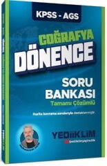KPSS MEB AGS Coğrafya Dönence Soru Bankası Yediiklim