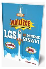 8. Sınıf LGS  İngilizce Roket 20 Deneme Modus Yayınları