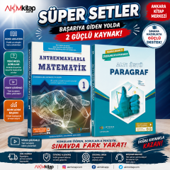Antrenmanlarla Matematik 1 ve Paragraf Soru Bankası Seti 2 Kitap