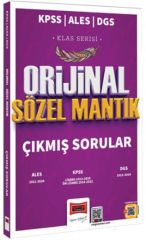 2025 KPSS ALES DGS Klas Serisi Orijinal Sözel Mantık Çıkmış Sorular Yargı Yayınları