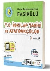 8. Sınıf T.C. İnkılap Tarihi ve Atatürkçülük Ünite Değerlendirme Fasikülü Eis Yayınları