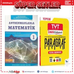 Antrenmanlarla Matematik 1 ve Sınav Yayınları Paragraf Soru Bankası Seti 2 Kitap