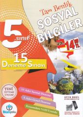 5. Sınıf Tam Benlik Sosyal Bilgiler 15 Deneme Bilimyolu Yayınları