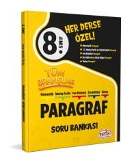 8. Sınıf Tüm Branşlar Paragraf Soru Bankası Editör Yayınları