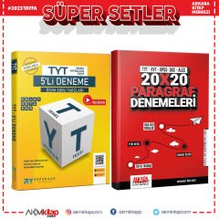 Referans TYT 5 li Deneme ve AKM Paragraf Deneme Seti 2 Kitap