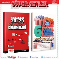 Benim Hocam TYT 6 lı Fasikül ve AKM Paragraf Deneme Seti 2 Kitap