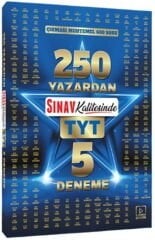 TYT 250 Yazardan Sınav Kalitesinde 5 Deneme Sınav Yayınları