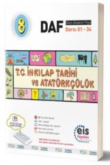 8.Sınıf LGS İnkılap Tarihi ve Atatürkçülük DAF Ders Anlatım Föyü EİS Yayınları