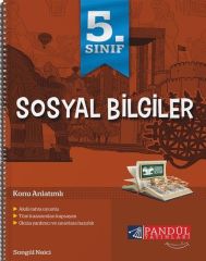 5. Sınıf Sosyal Bilgiler Defteri Pandül Yayınları