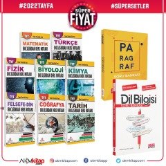 2022 Tayfa Dev Konu Seti ve AKM Paragraf Dil Bilgisi Soru Bankası Seti