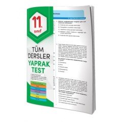 Element Tüm Dersler Yaprak Test 11.Sınıf