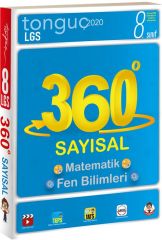 8. Sınıf 360 Tüm Dersler Sayısal Soru Bankası Tonguç Akademi