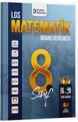 8. Sınıf LGS Matematik 16 x 20 Branş Denemeleri Krallar Karması