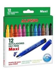 Alpino Keçeli Kalem Maxi 12li