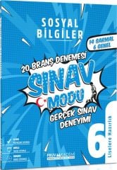 6. Sınıf Sosyal Bilgiler Deneme Pruva Akademi